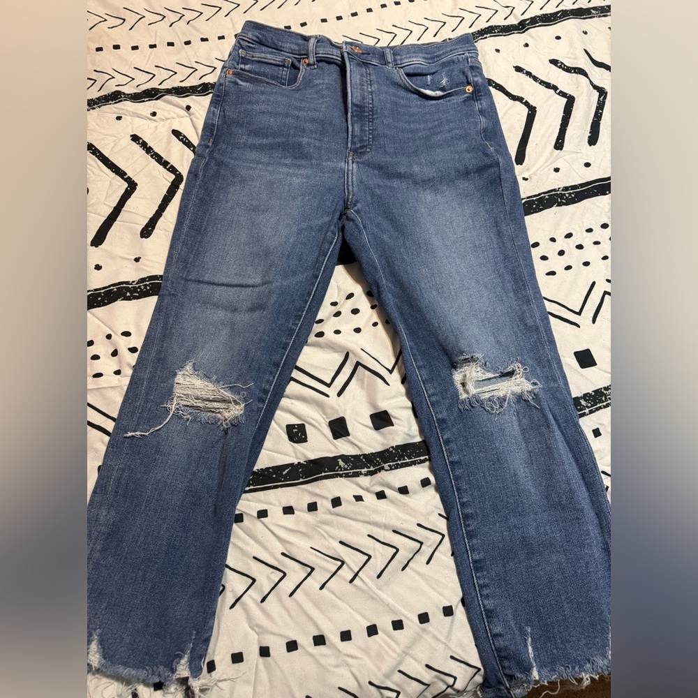 Express high rise jeans